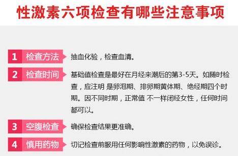 什么是性激素6项检测，费用是多少？